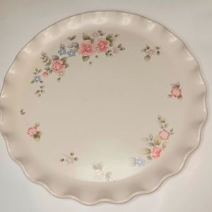 Pfaltzgraff Tea Rose Pie Plate
